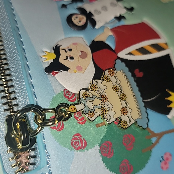 Disney Loungefly Alice in Wonderland Mini Backpack - Picture 5 of 6